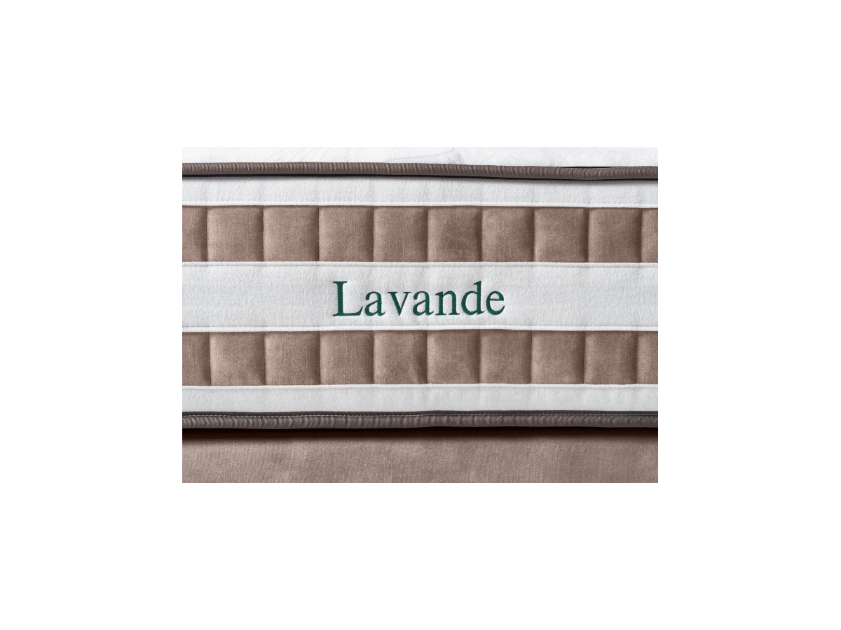 Matelas Confort Nature 100 % Latex LAVANDE 