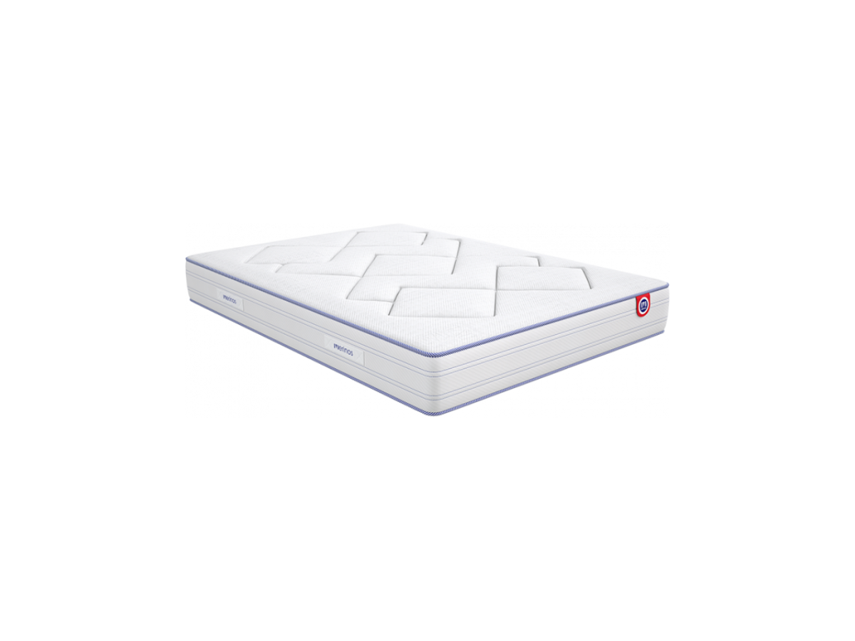 Matelas MERINOS  Ressorts + Latex MARCEL 