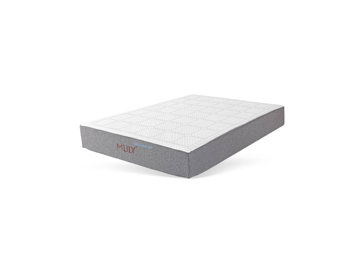 Matelas MLILY Ressorts + Mousse à mémoire de forme GEL POCKET 200 